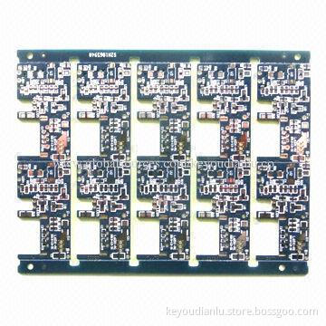 Double-sided PCB with Hole Size of 0.3mm, 1.6mm Board Thickness